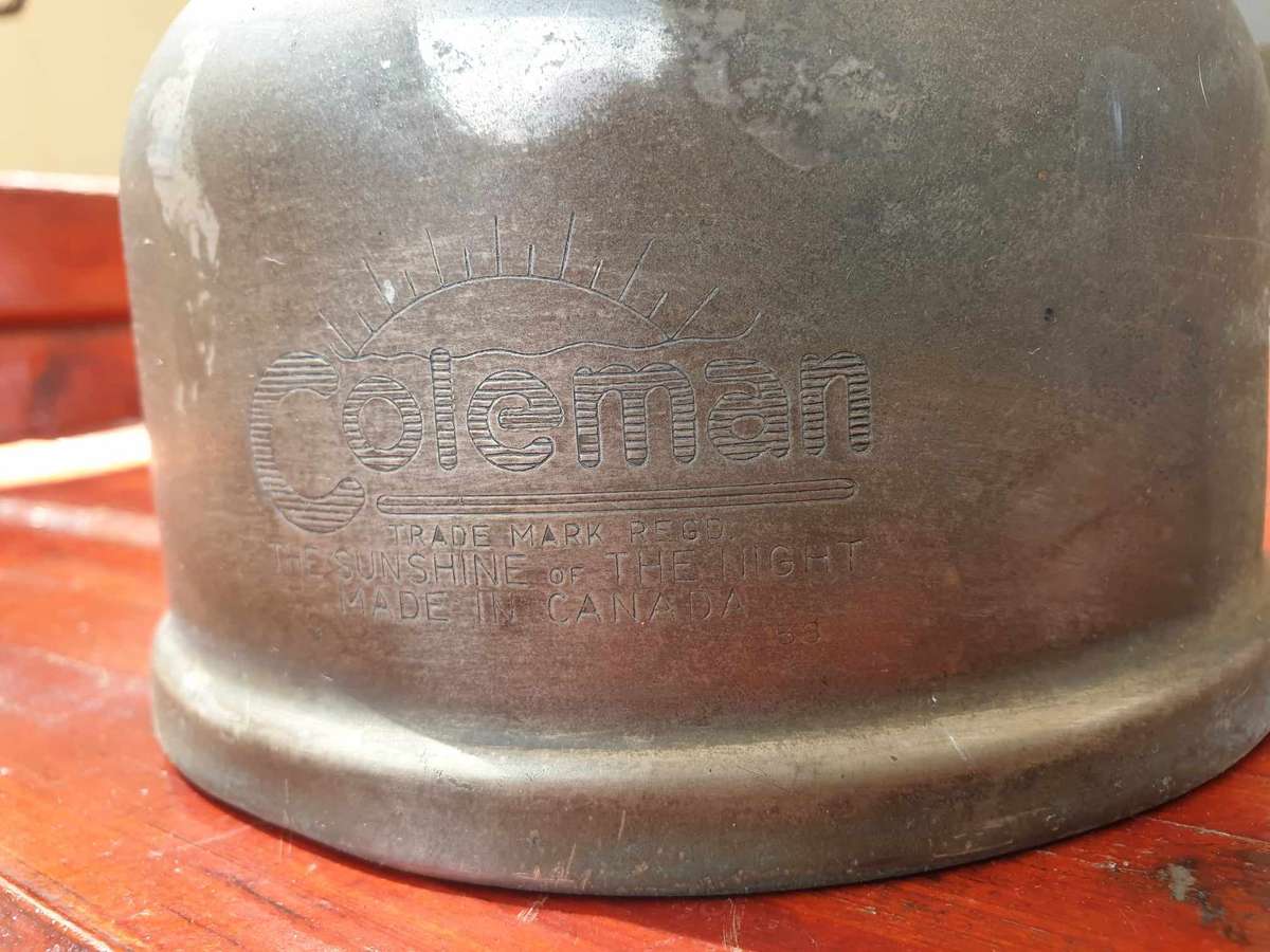 1958 COLEMAN 237 LANTERN FOR SPARES