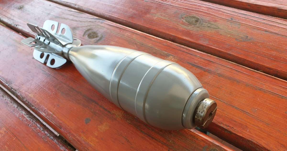 WW2 BRITISH 3 INCH MORTAR INNERT