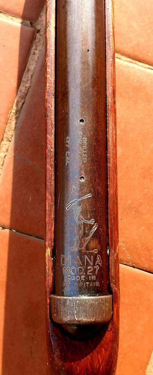 VINTAGE DIANA MODEL 27 AIR RIFLE 4.5 MM