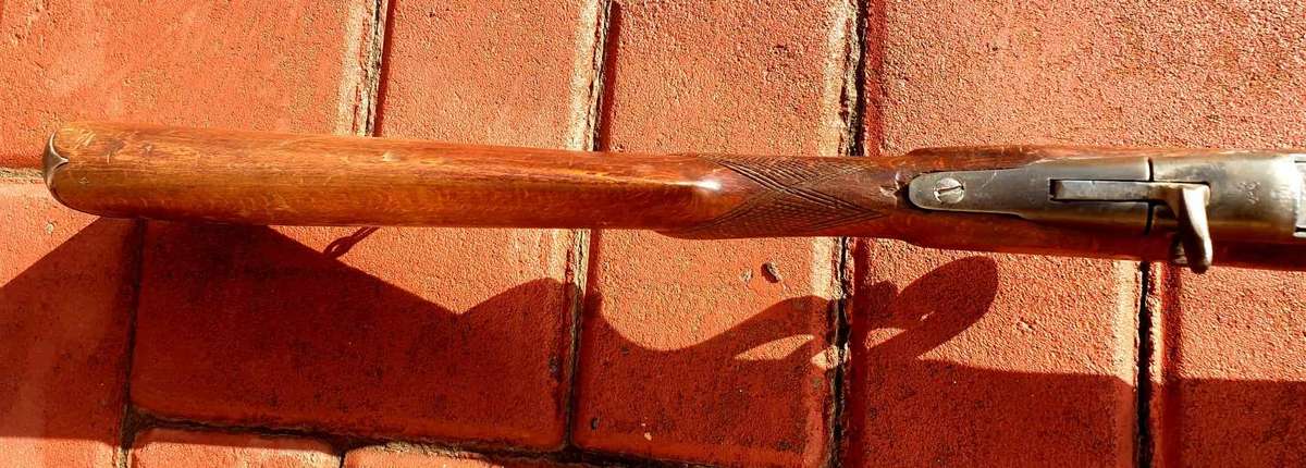 YEAR 1900 BELGIAN OCTOGON BARREL .22 NON- FUNCTIONAL DISPLAY.