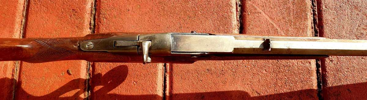 YEAR 1900 BELGIAN OCTOGON BARREL .22 NON- FUNCTIONAL DISPLAY.