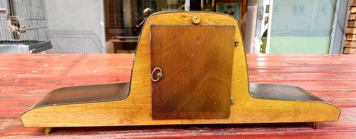 BEAUTIFUL 1965 MAXTER GERMANY MANTLE CLOCK.