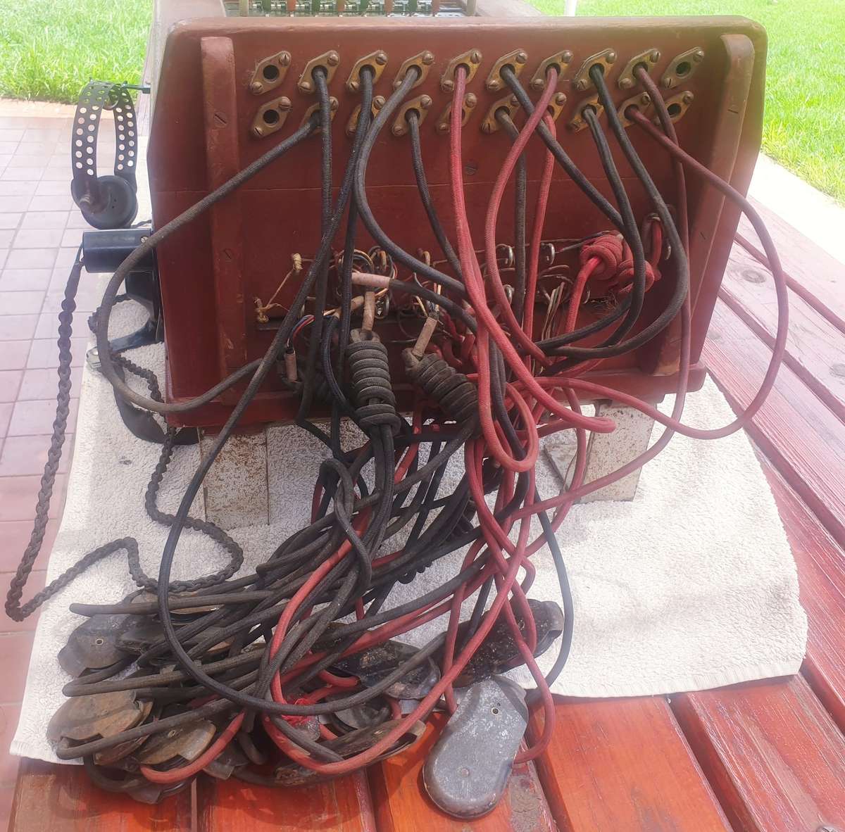 ANTIQUE 30 LINE LAND LINE EXCHANGE COMPLETE