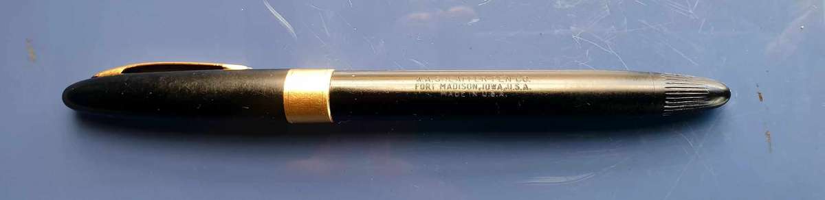 VINTAGE SHEAFFER USA M5 WHITE DOT 14K TRIM FOUNTAIN PEN