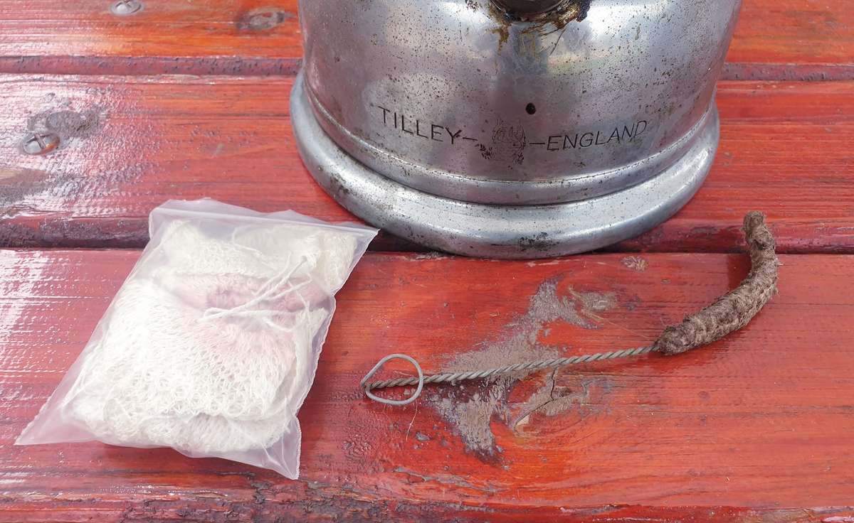 VINTAGE ENGLISH TILLEY KEROSENE LANTERN