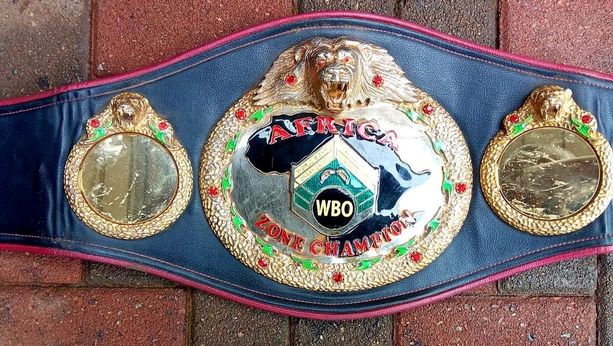 WBO AFRICA ZONE CHAMPION BOXING BELT 3.2 KG
