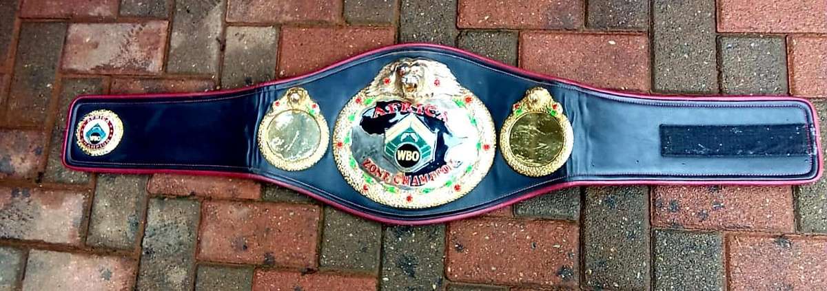 WBO AFRICA ZONE CHAMPION BOXING BELT 3.2 KG