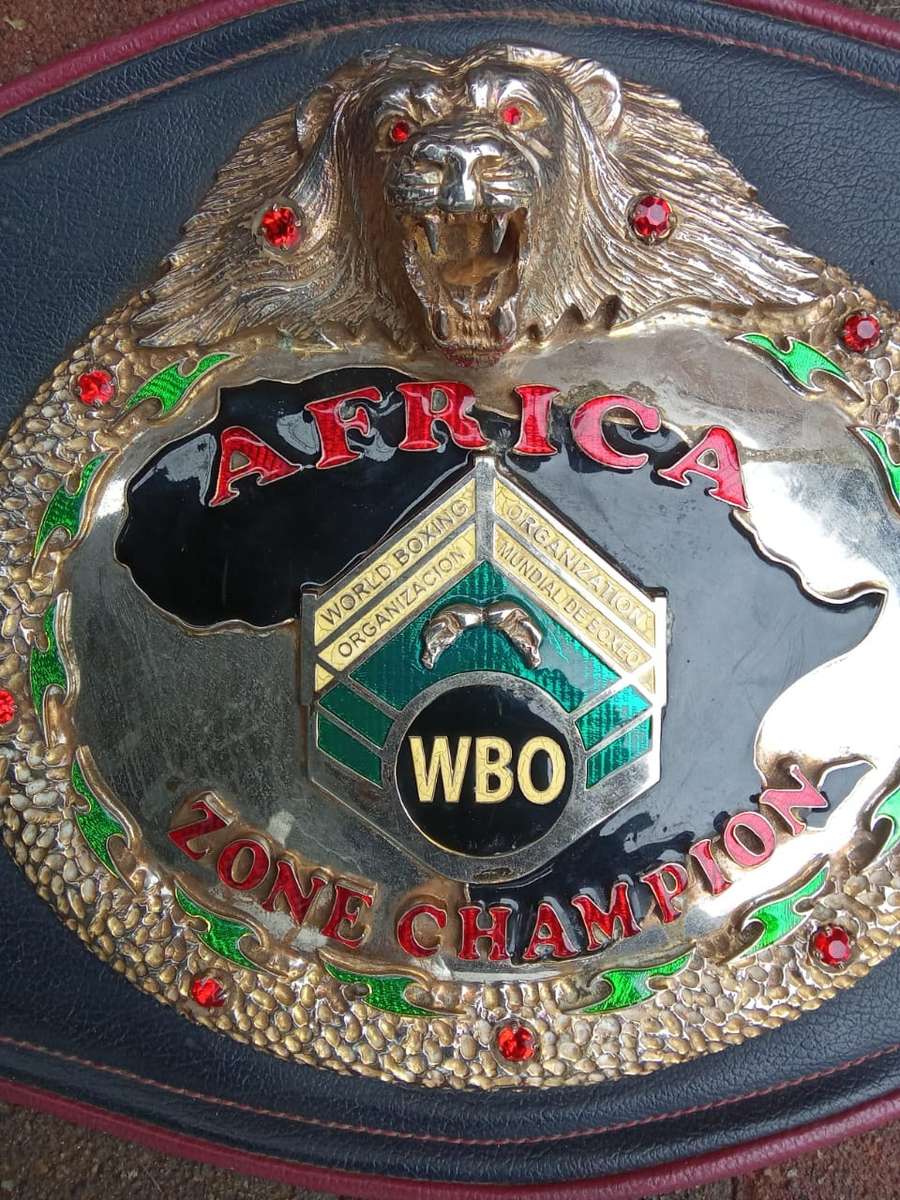 WBO AFRICA ZONE CHAMPION BOXING BELT 3.2 KG