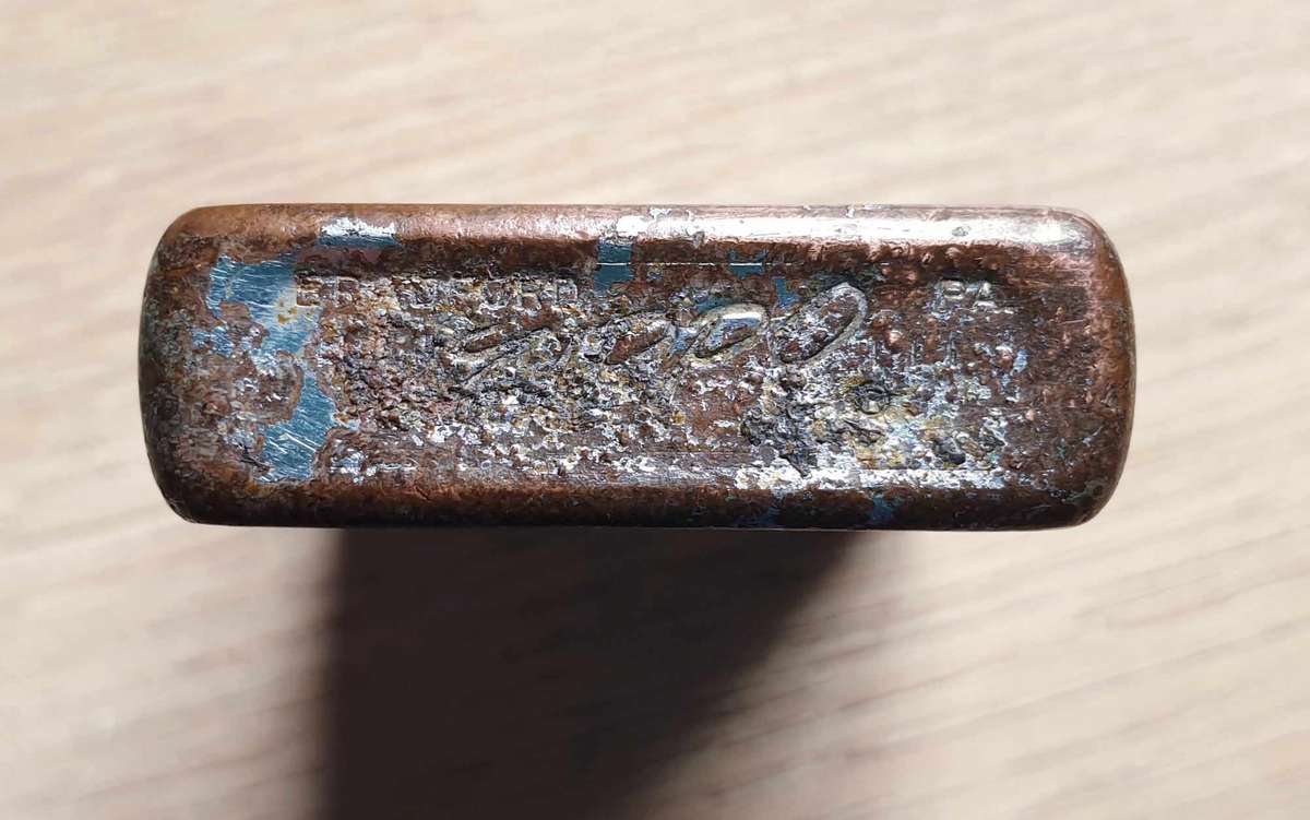 VIETNAM ZIPPO LIGHTER WELL USED