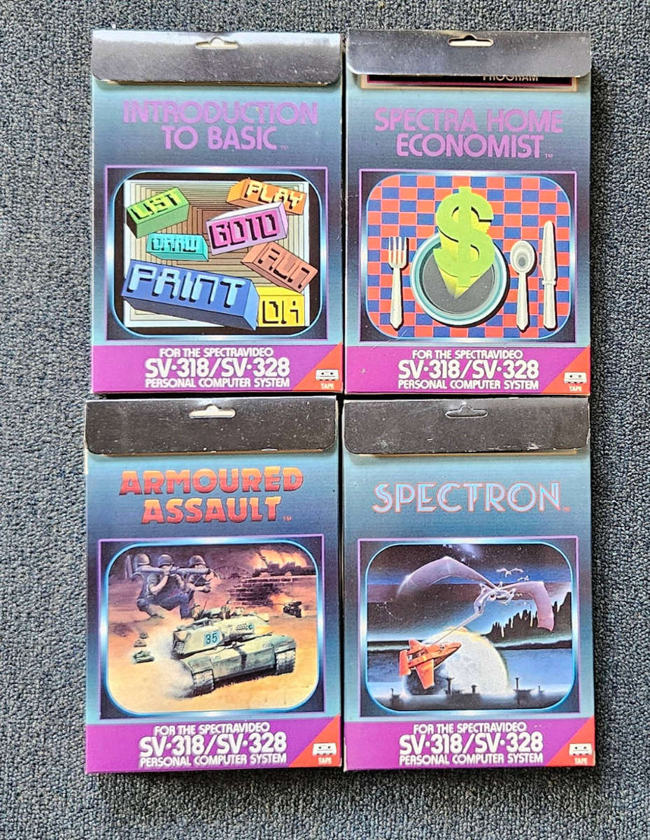 SpectraVideo Sv-318 Retro Computer