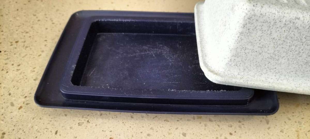 Vintage Tupperware Butter Dish.