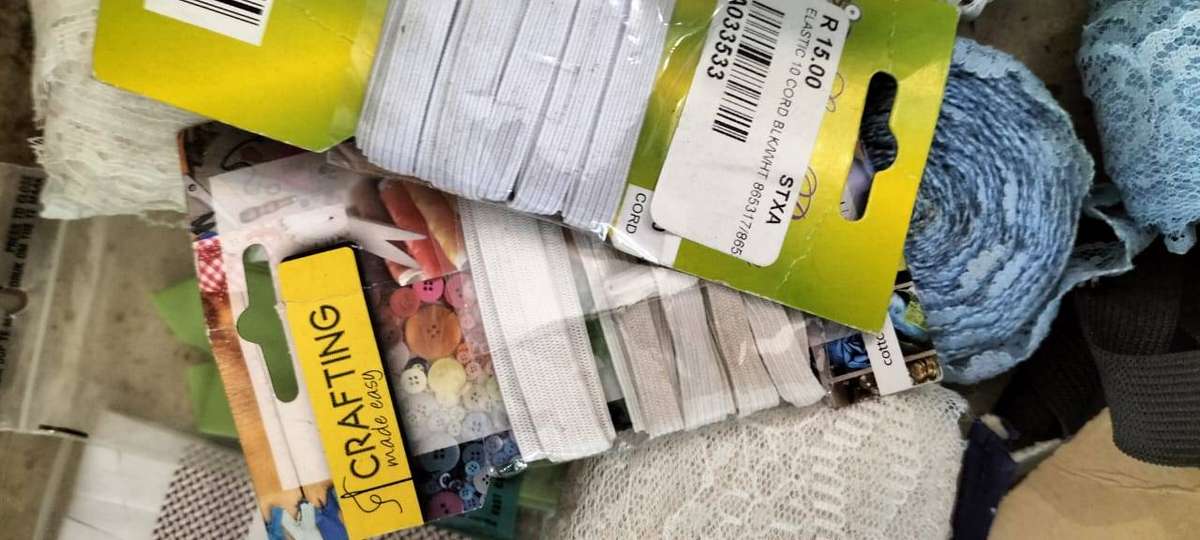 A Massive Amount of Vintage Lace, Hem Facing, Elastic and other Haberdashery