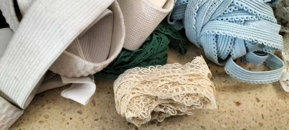 A Massive Amount of Vintage Lace, Hem Facing, Elastic and other Haberdashery