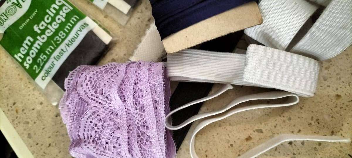 A Massive Amount of Vintage Lace, Hem Facing, Elastic and other Haberdashery
