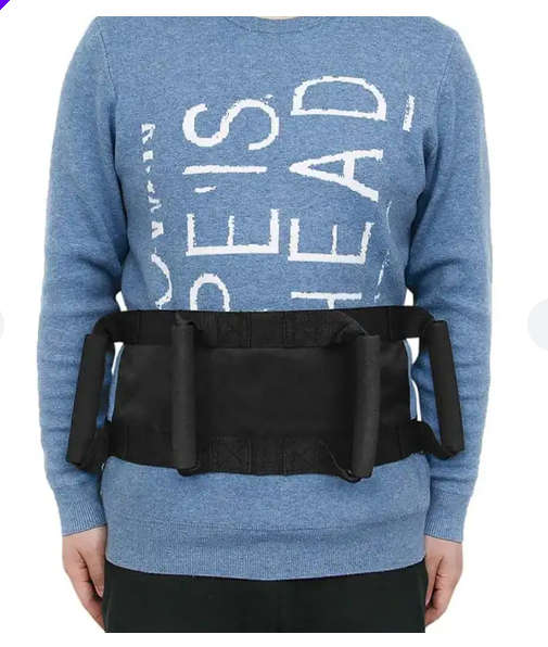 Motorcycle Passenger Safety Belt Rear Seat Grab Grip Protection Belt