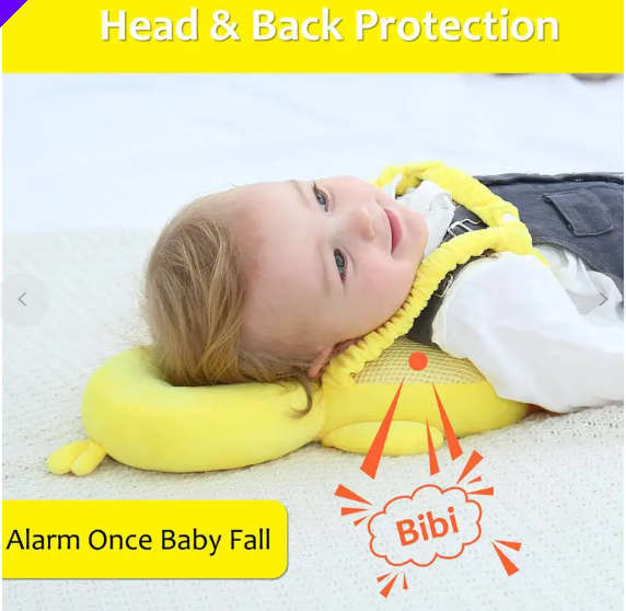 Baby Head Protection Backpack Cushion Toddlers Walker Safety Pad-Duck