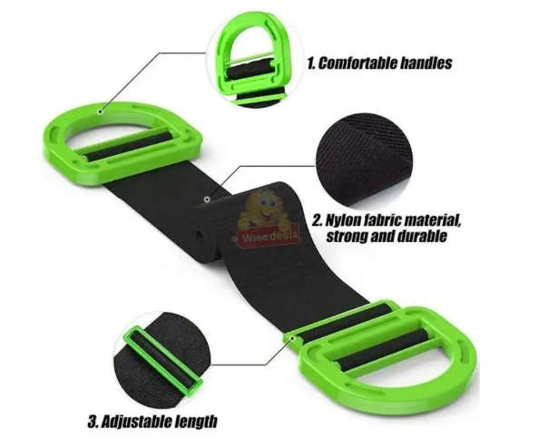 Adjustable Lifting and Moving Strap Lift and Carry Virtually Anything up to 275 KG