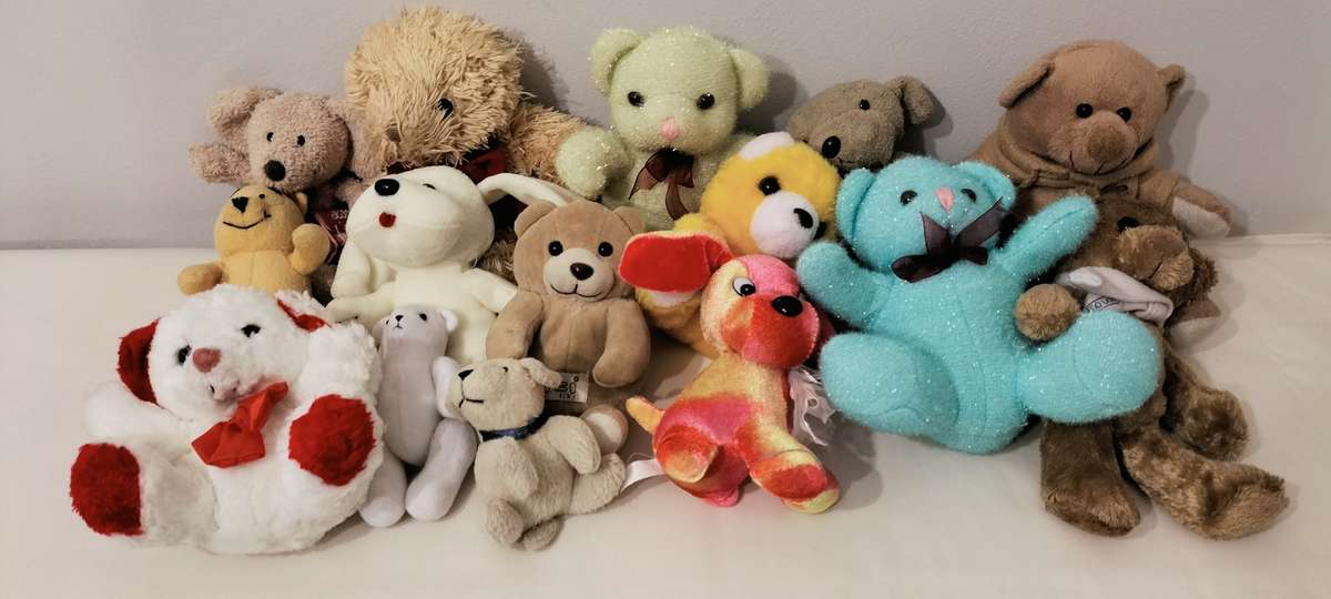 Superb Collection of 15 Mini Teddies.