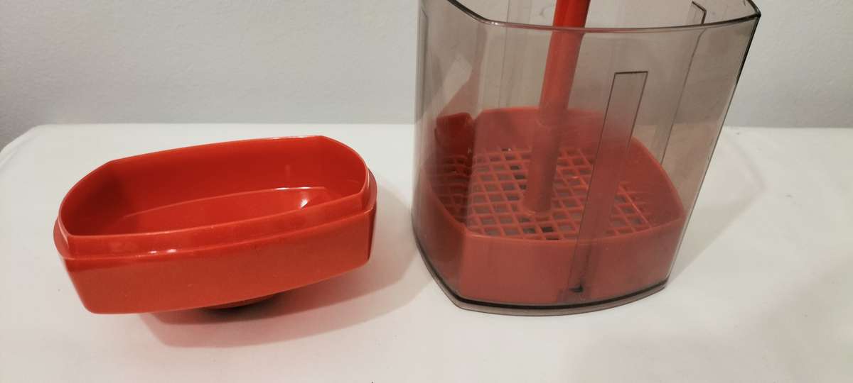 Very Rare Melamine Pickle/Feta Canister