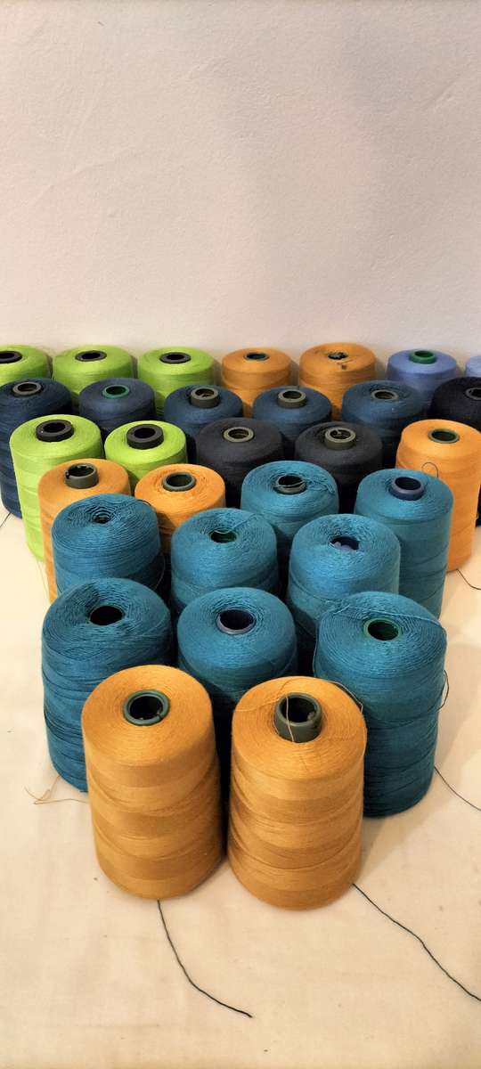 Bulk Of 30 Spun Polyester Yarn/Thread Rolls - New -2000m Each Roll (Set2) (BID PER ROLL)