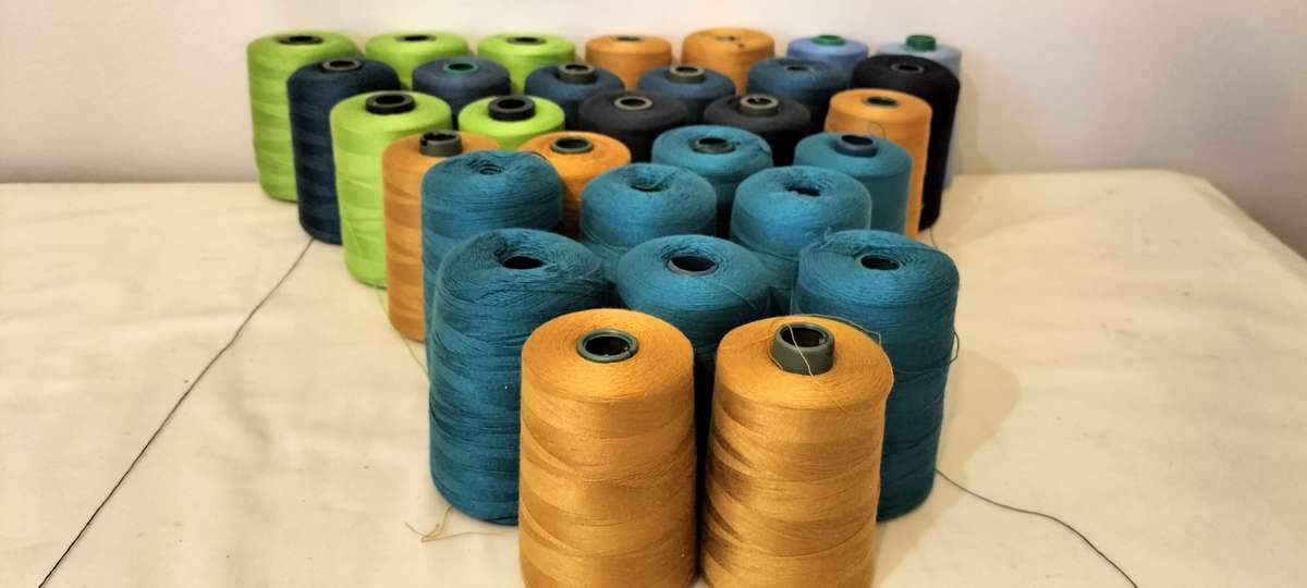 Bulk Of 30 Spun Polyester Yarn/Thread Rolls - New -2000m Each Roll (Set2) (BID PER ROLL)