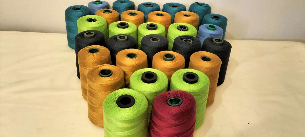 Bulk Of 30 Spun Polyester Yarn/Thread Rolls - New -2000m Each Roll (Set5) (BID PER ROLL)