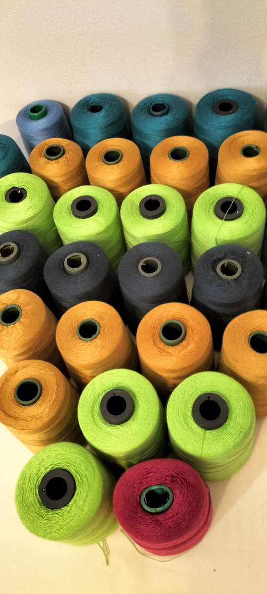 Bulk Of 30 Spun Polyester Yarn/Thread Rolls - New -2000m Each Roll (Set5) (BID PER ROLL)