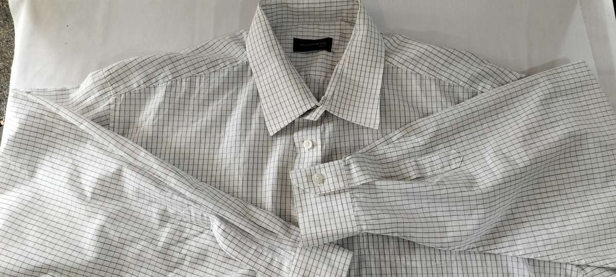 Quality Woolworths Men's Long Sleeve Shirt - 18/46 - (Nr11)