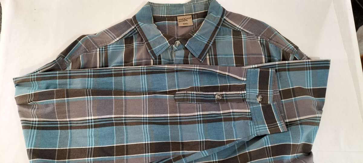 Maxed Men's Long Sleeve Shirt - (Nr 26) - Good - 3XL