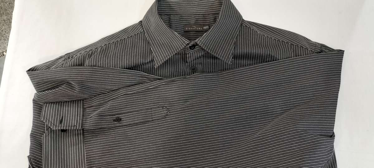 Quality Signature Men's Long Sleeve Shirt - (N27) - 17/44