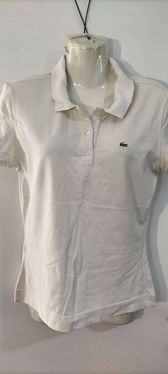 SUPERB Genuine Designer Lacoste Ladies Short Sleeve Top (Nr19). 42