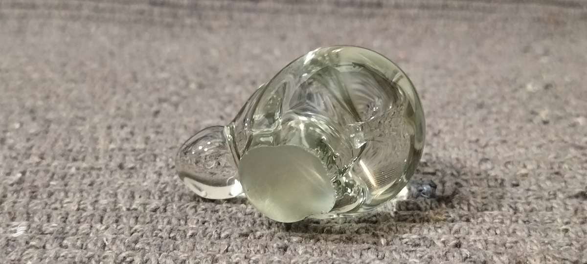 A Beautiful Intact Ngwenya Glass Hippopotamus