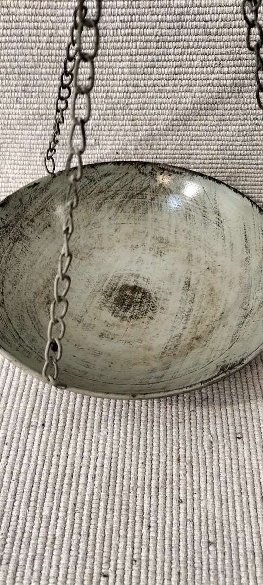 Stunning Vintage Aged Look Hanging Bird Feeder (Nr2)