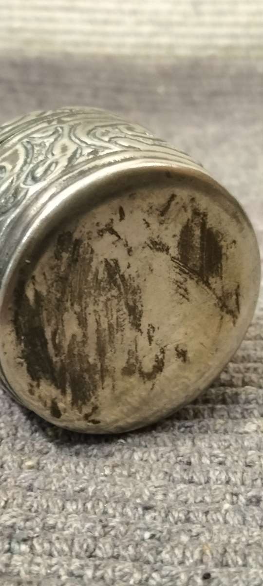 Magnificent Genuine WMF German Pewter French Horn in Original Box