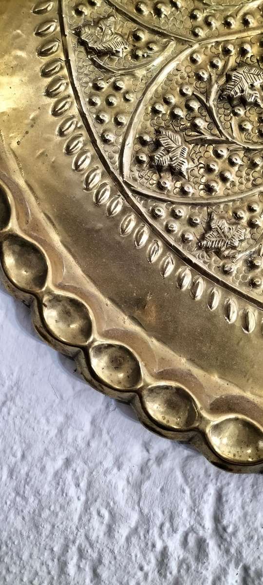 A Massive 46cm 1.3kg Copper Wall Plate