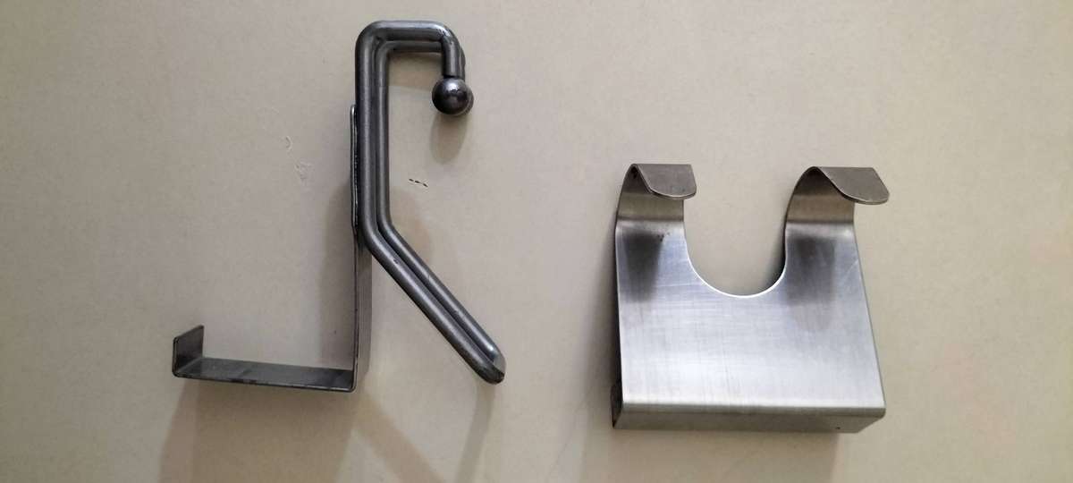 2 x Quality Metal Door Hook Hangers