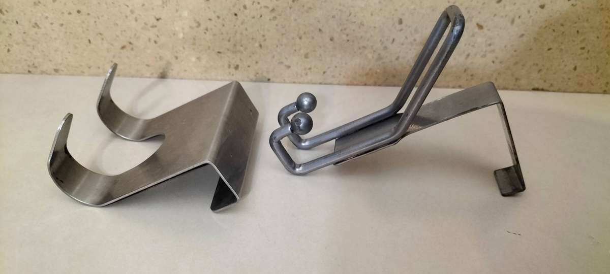 2 x Quality Metal Door Hook Hangers