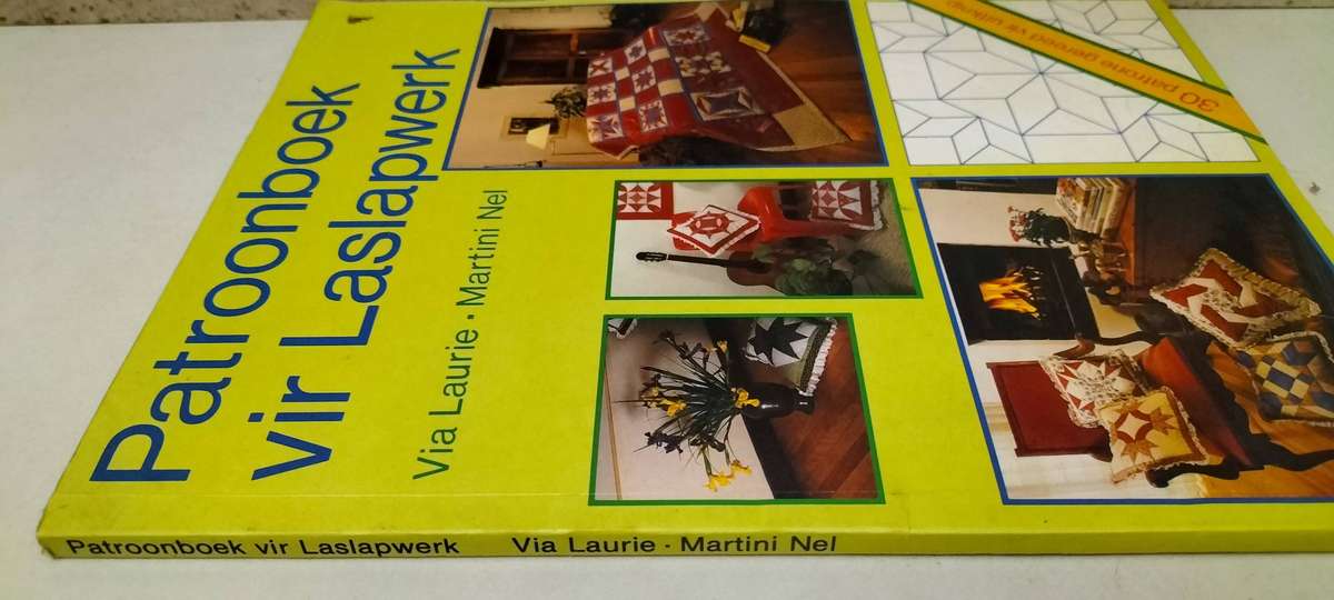 Patroonboek vir Laslap Werk - Martini Nel. Soft Cover. 1987
