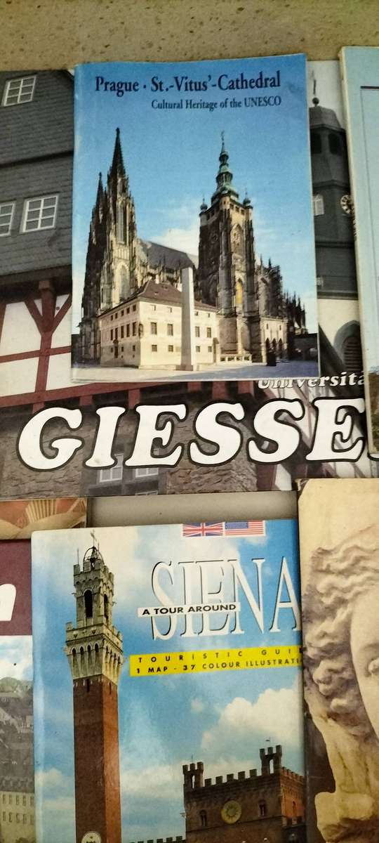 A Collection of 8 Books about Places and Tourist Attractions
