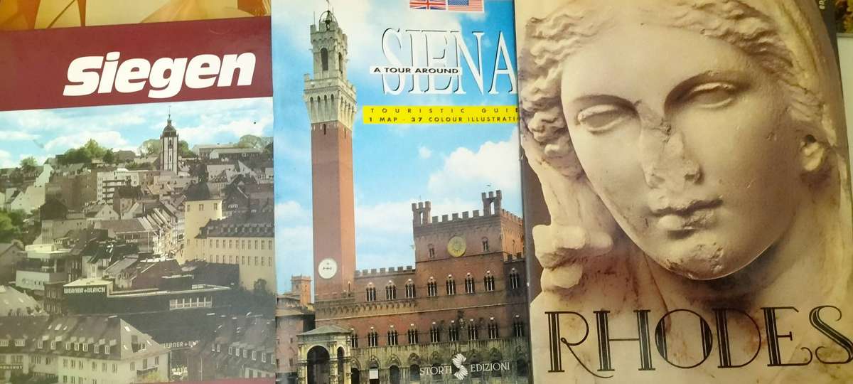 A Collection of 8 Books about Places and Tourist Attractions