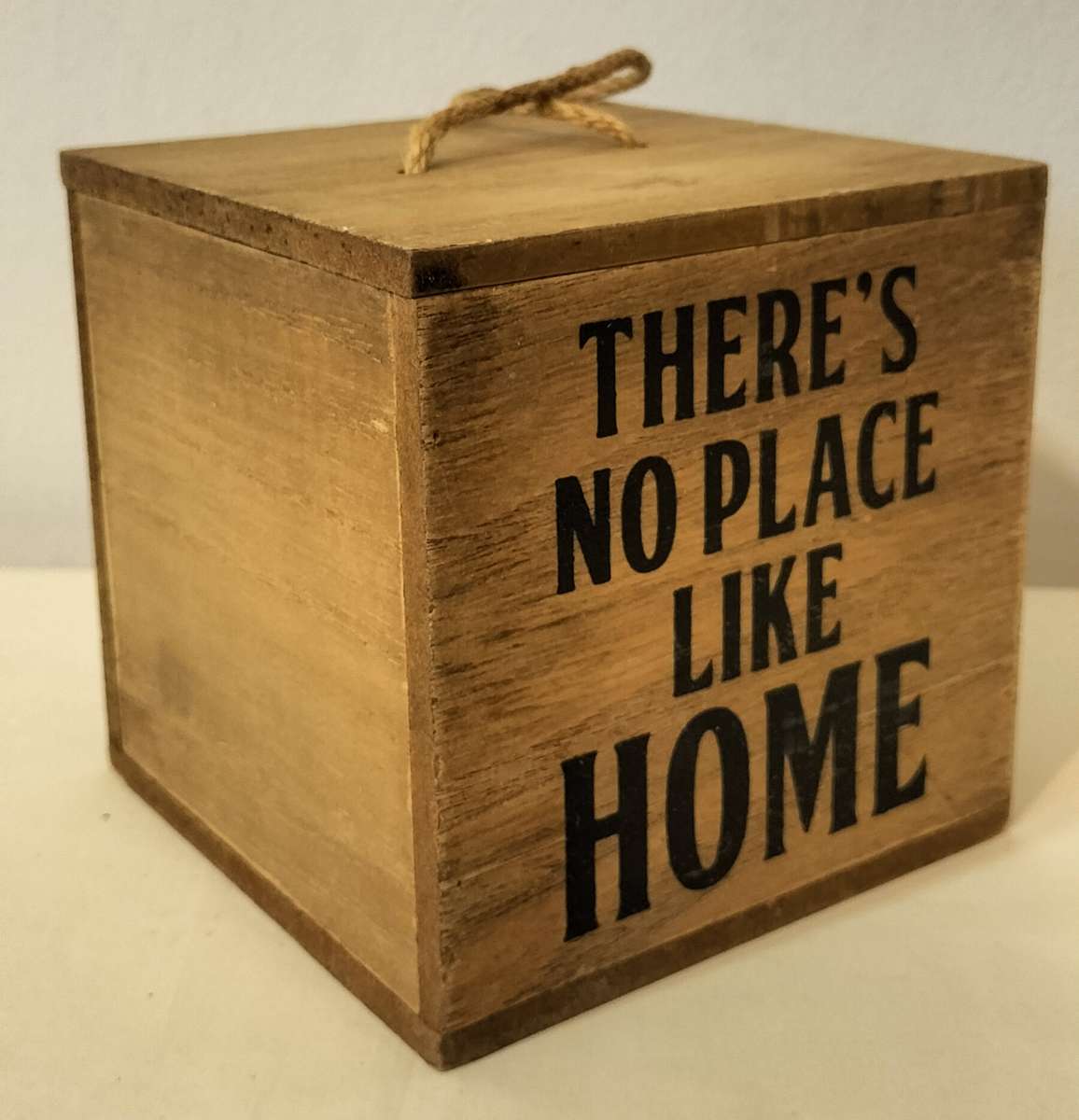 Heavy Wooden Square Door Stopper with Lifting Handle