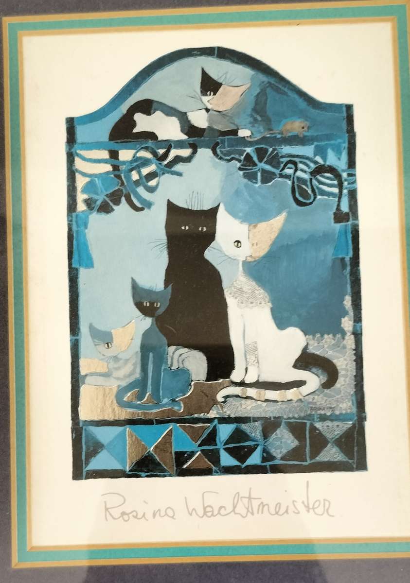 A Beautiful Framed Rosina Wachtmeister Print
