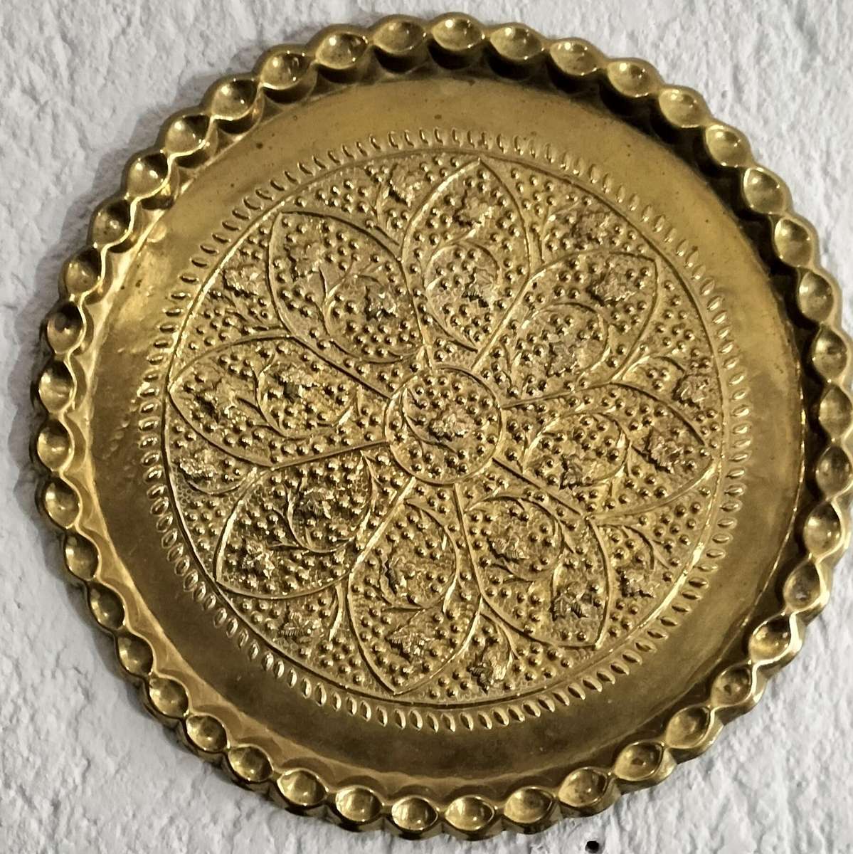 A Massive 46cm 1.3kg Copper Wall Plate
