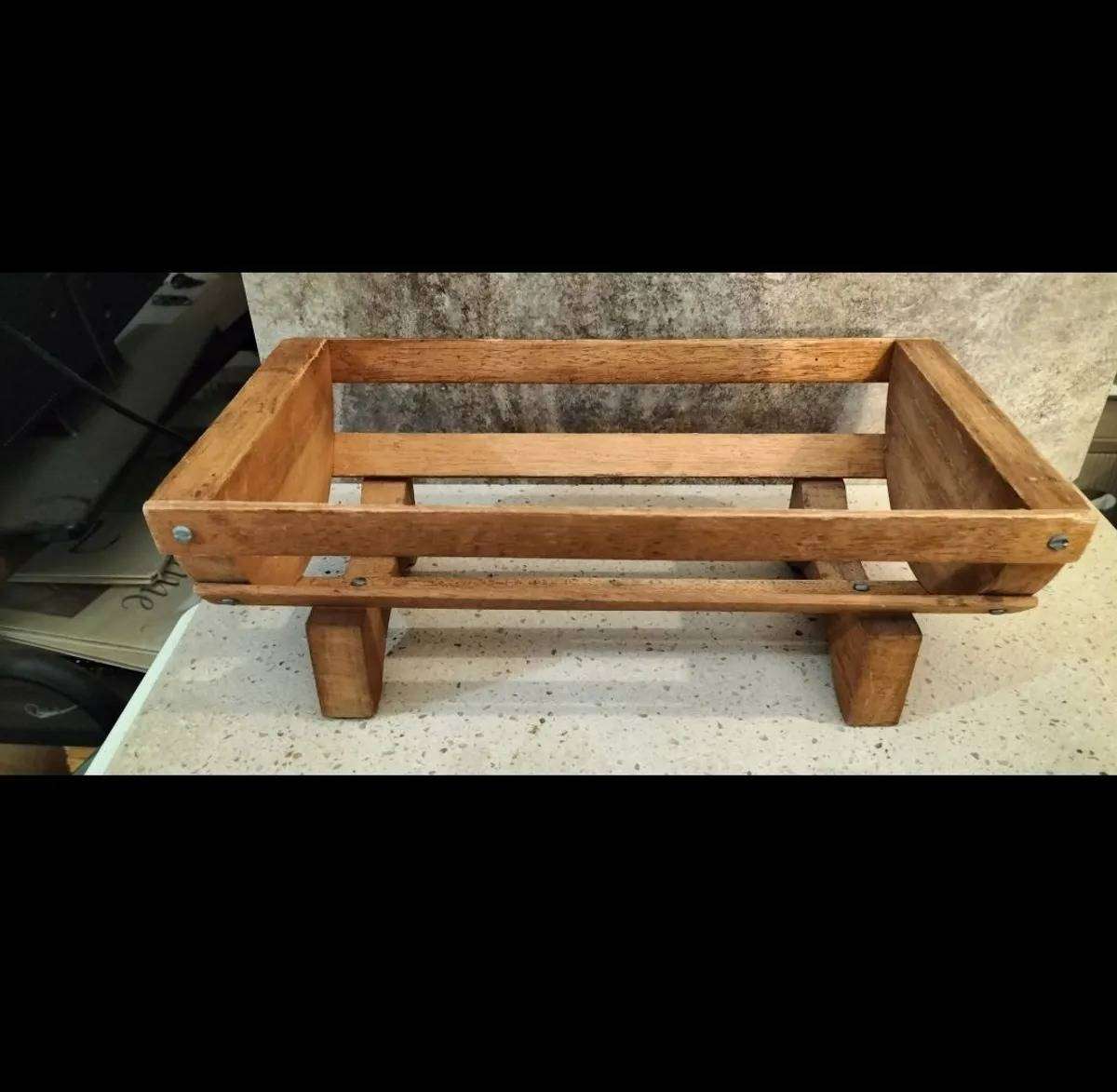 A Beautiful Light Wood Fruit Basket