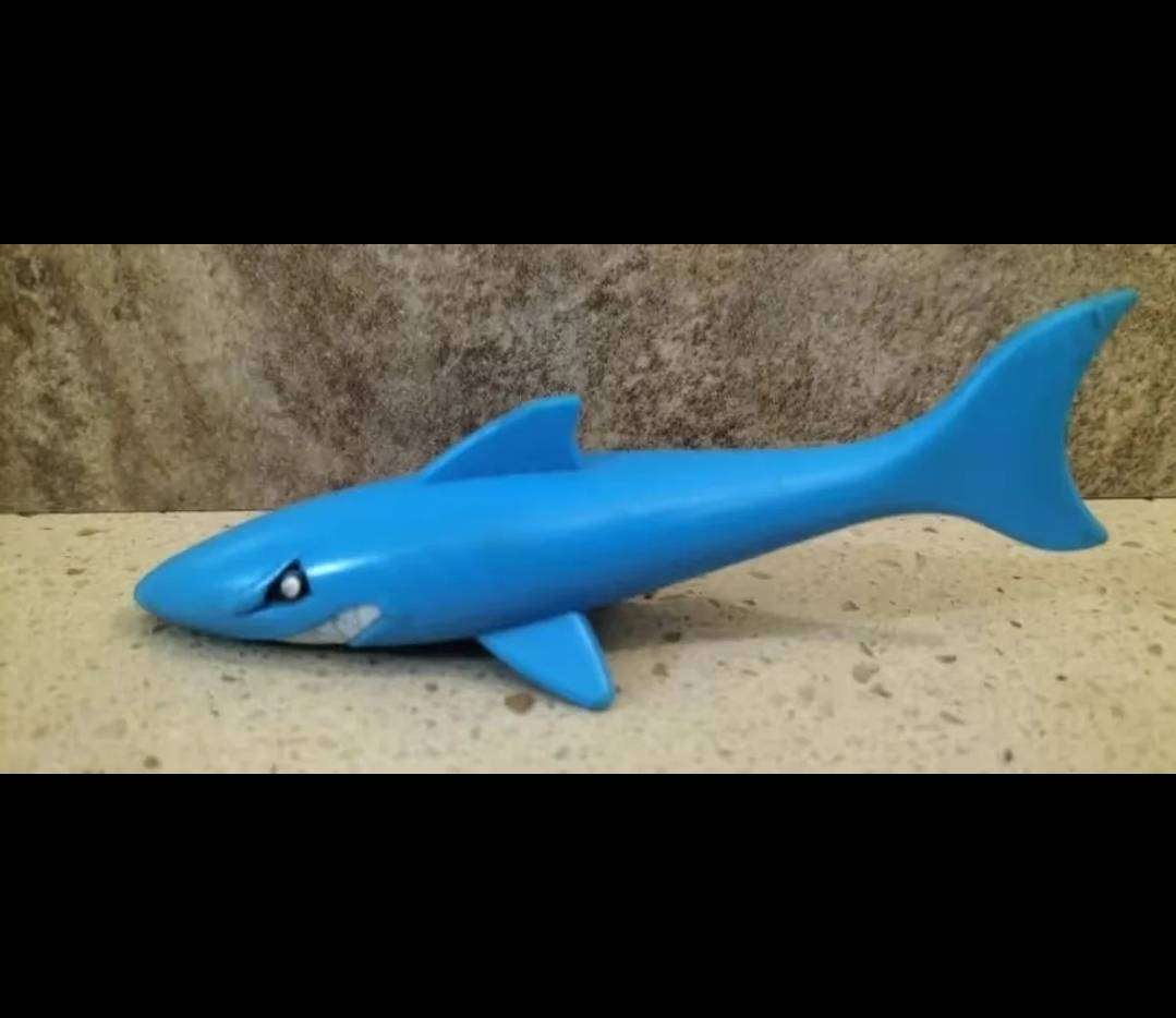 Quality Hard Plastic Shark Desk Toy