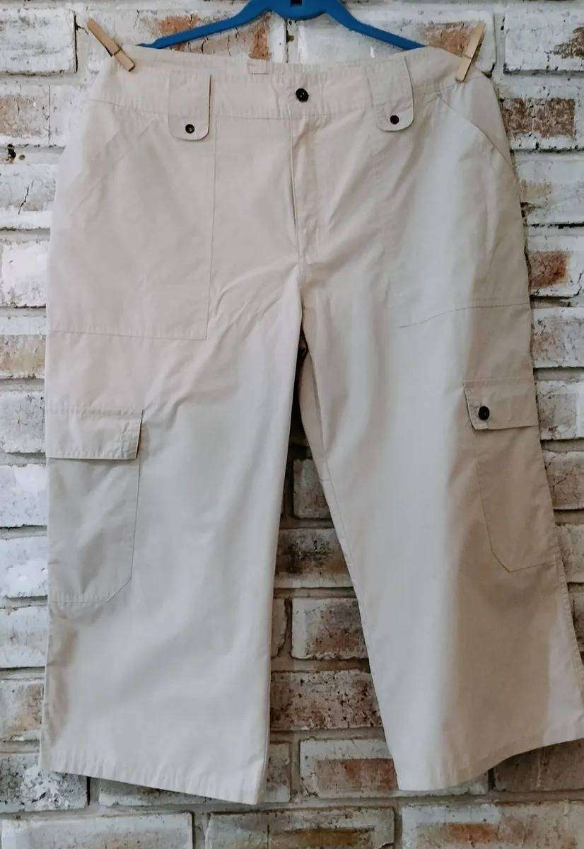 Insync Ladies Three Quarter Pants - Cream - Size 40