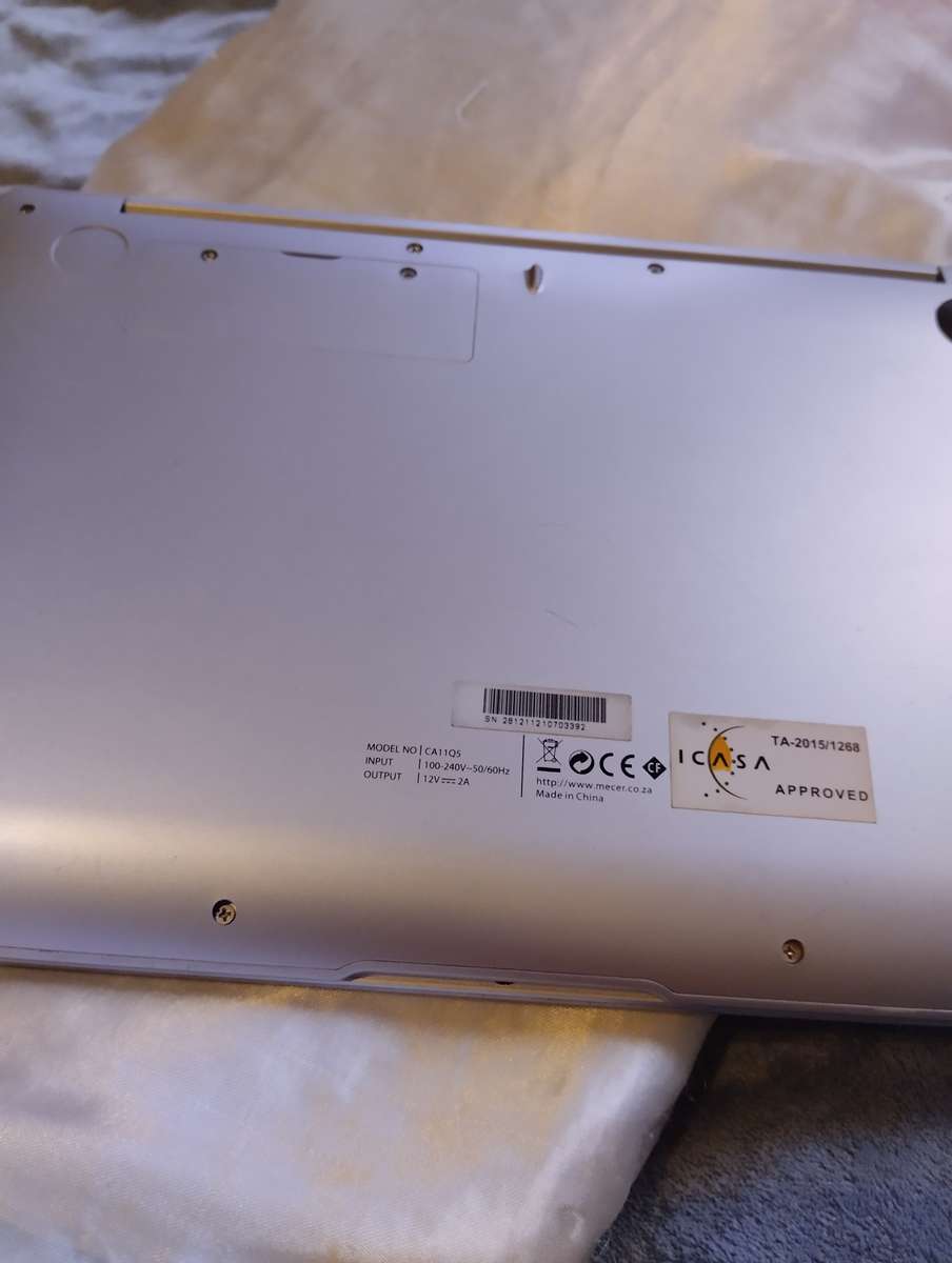 Mecer Mini Laptop 4GB RAM  128GB M2 NVME SSD. Upgrade slot. MS Office 2019