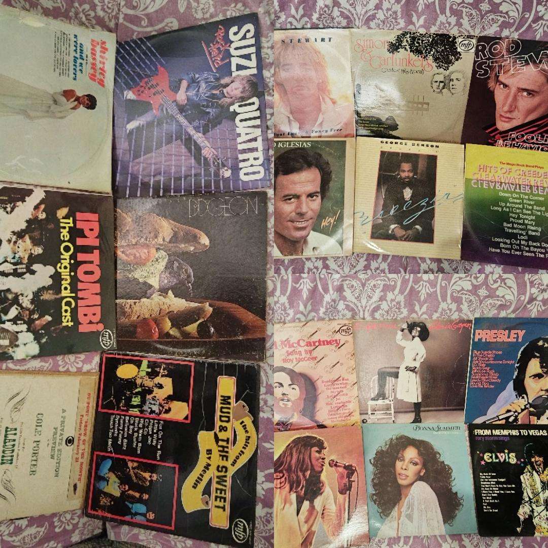 Sony Turntable and Amp with 100+ LP's