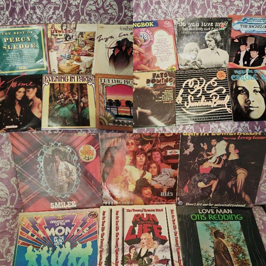 Sony Turntable and Amp with 100+ LP's