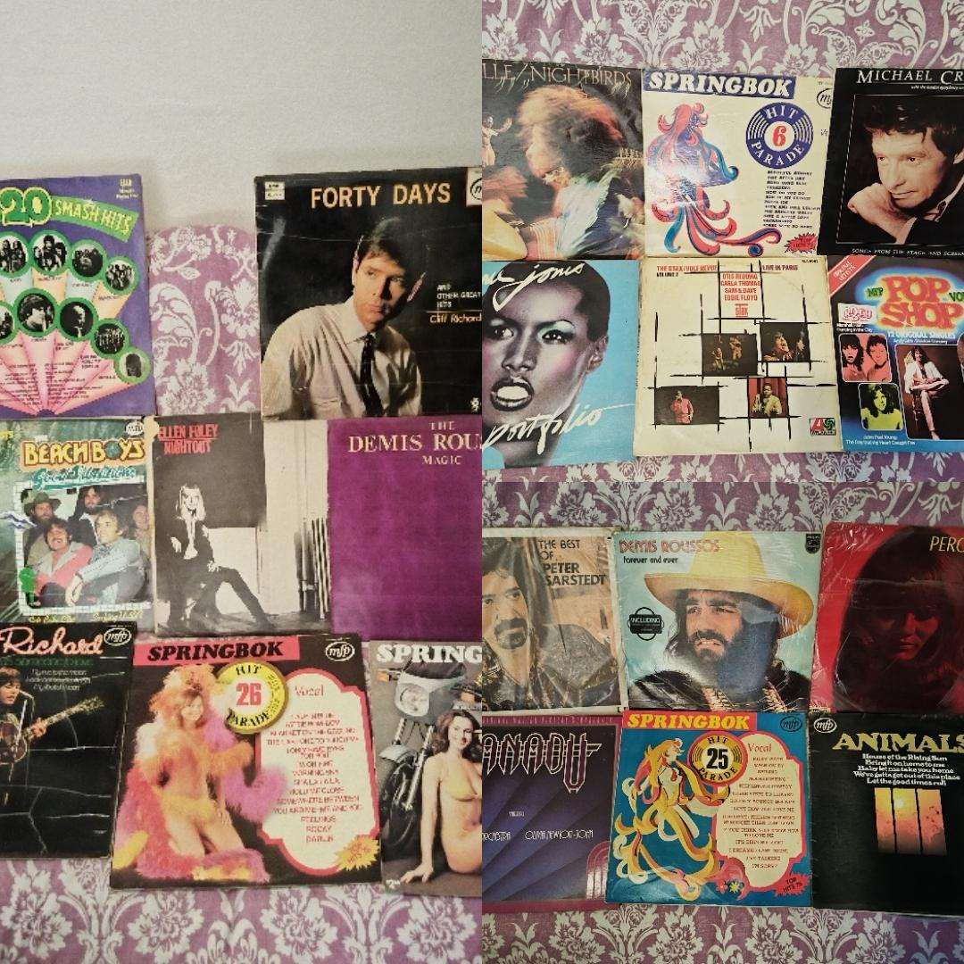 Sony Turntable and Amp with 100+ LP's